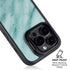 Turquoise Marble iPhone 15 Pro Kickstand Case